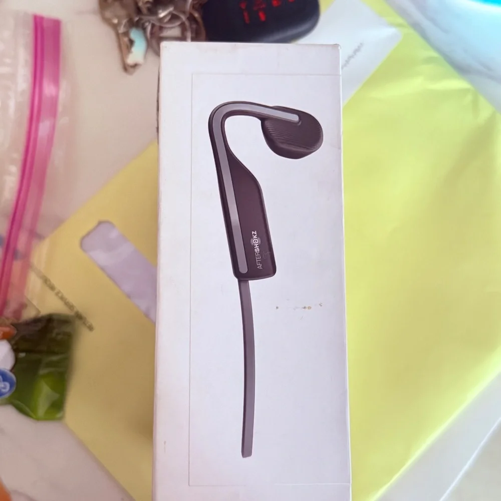 Black Wireless Bone Conduction Headphones